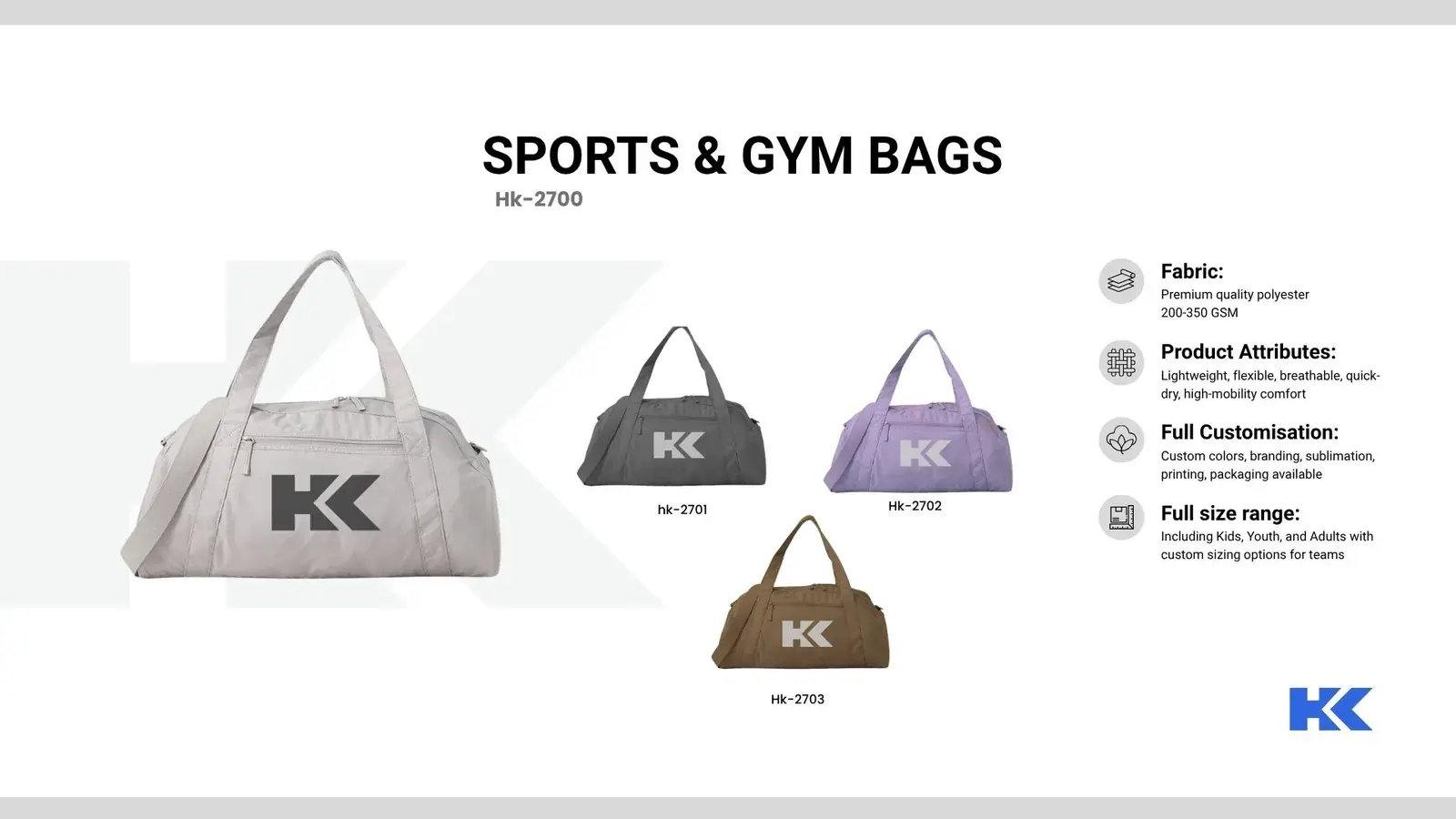 Sport- & Gymtaschen, Katalogseite 1