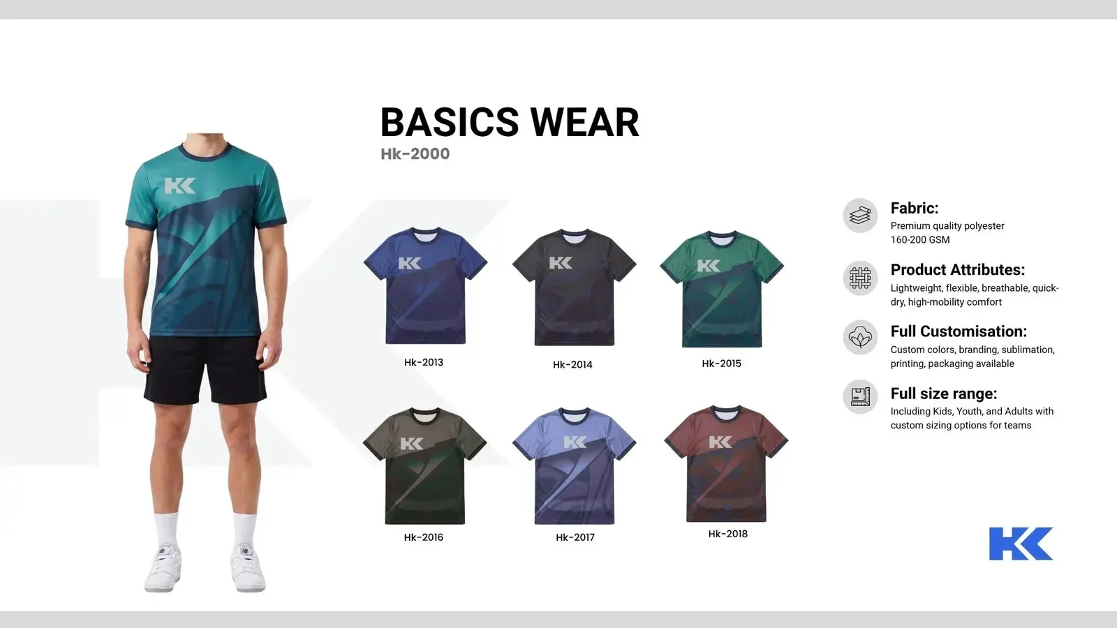 Training tops & basics, catalogue page 1