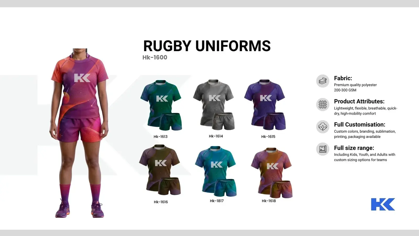 Rugby kits, catalogue page 3