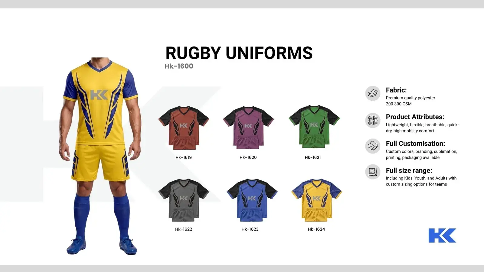 Rugby kits, catalogue page 4
