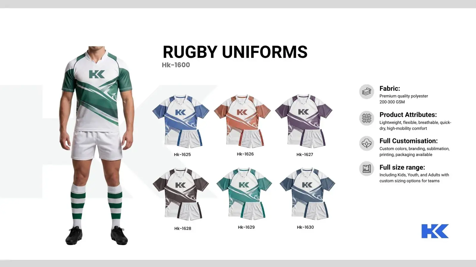 Rugby kits, catalogue page 5