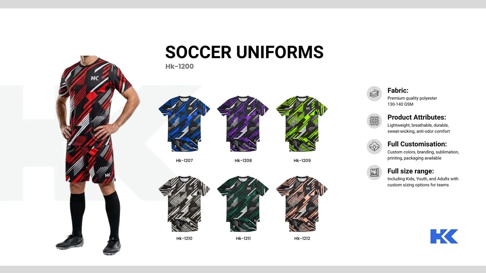 Football (soccer) kits, catalogue page 2