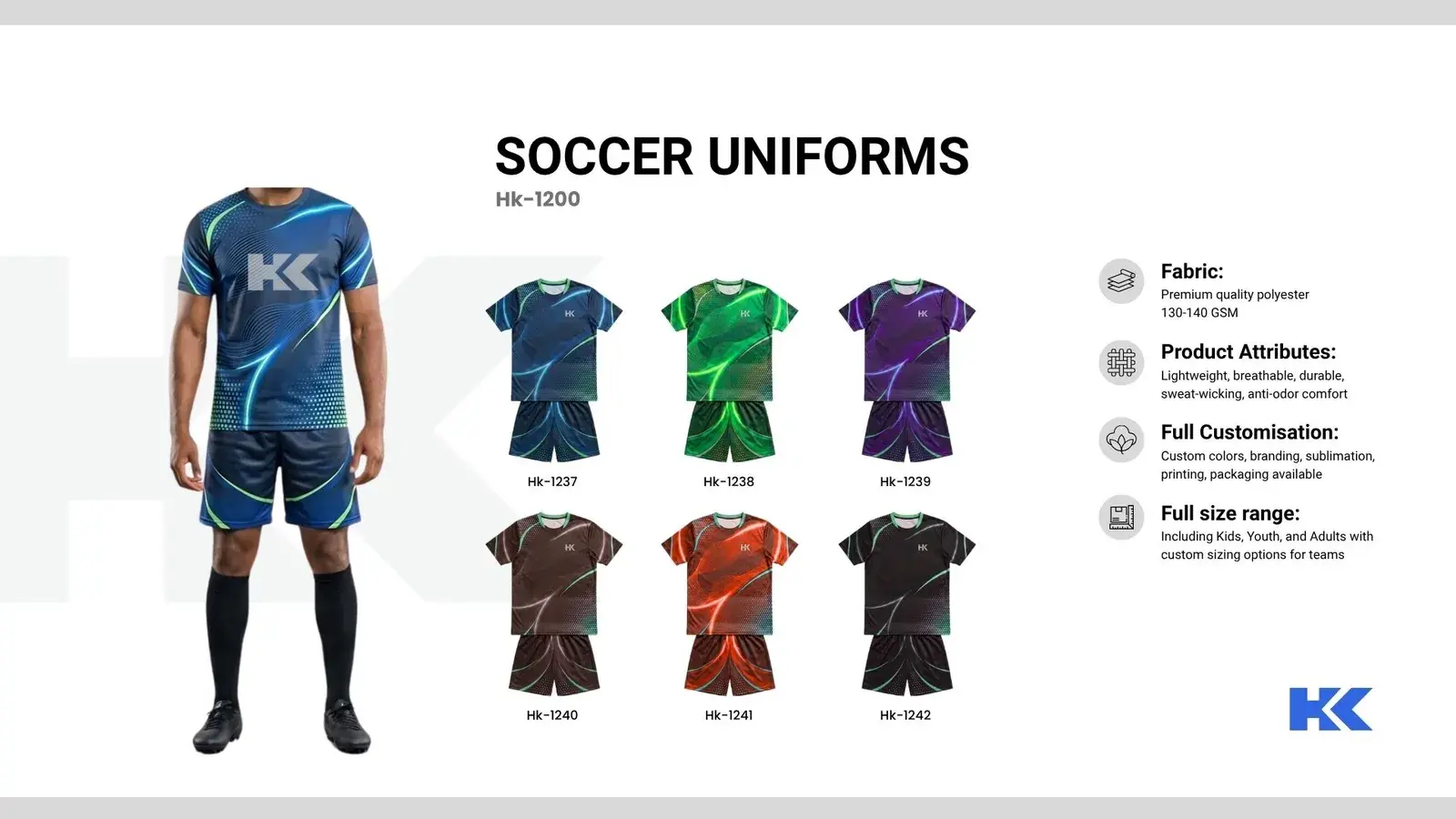 Football (soccer) kits, catalogue page 6