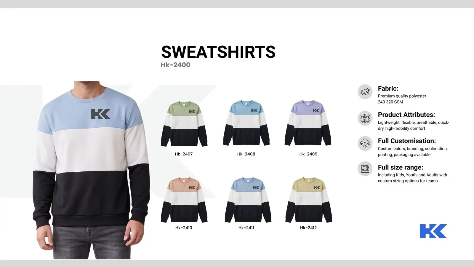 Sweatshirts, Katalogseite 2