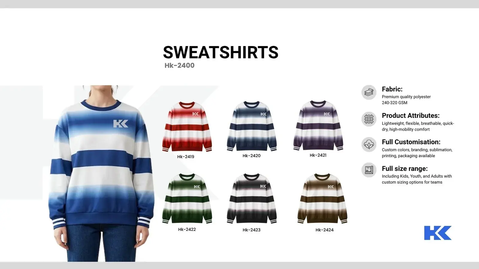 Sweatshirts, Katalogseite 3