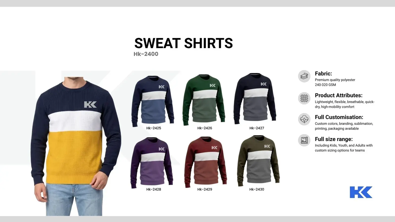 Sweatshirts, Katalogseite 4