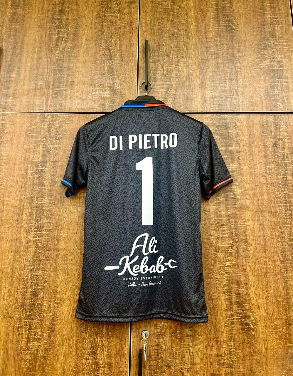 Custom sublimated away kit, back