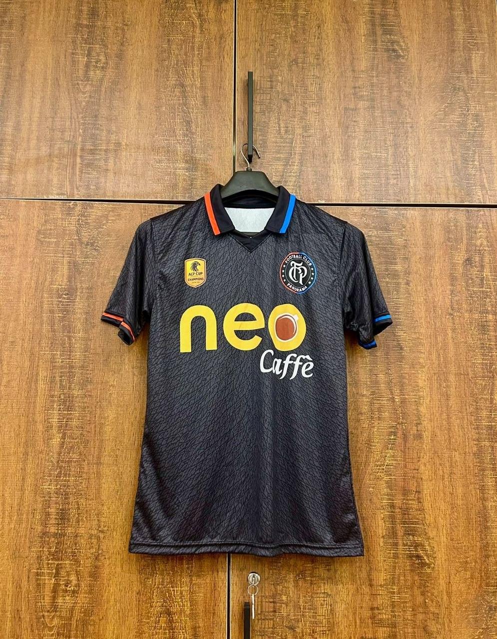 Custom sublimated away kit, front